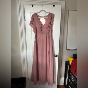 Azazie Dusty Rose Bridesmaid Dress